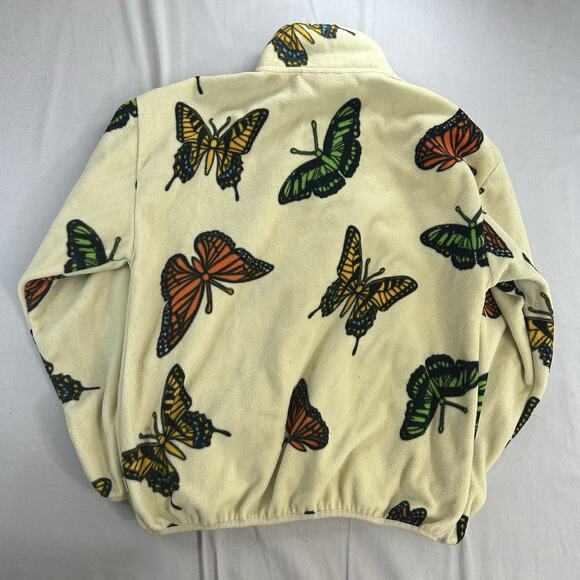 Parks Project Butterflies Trail High Pile Fleece Pullover-Unsex Size Medium - Picture 8 of 10